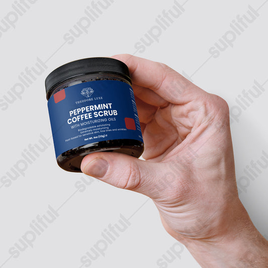 Peppermint Coffee Scrub